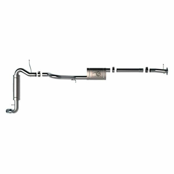 Advanced Flow Engineering AFE 4943136P Cat-Back Exhaust System with Single Rear Exit A15-4943136P